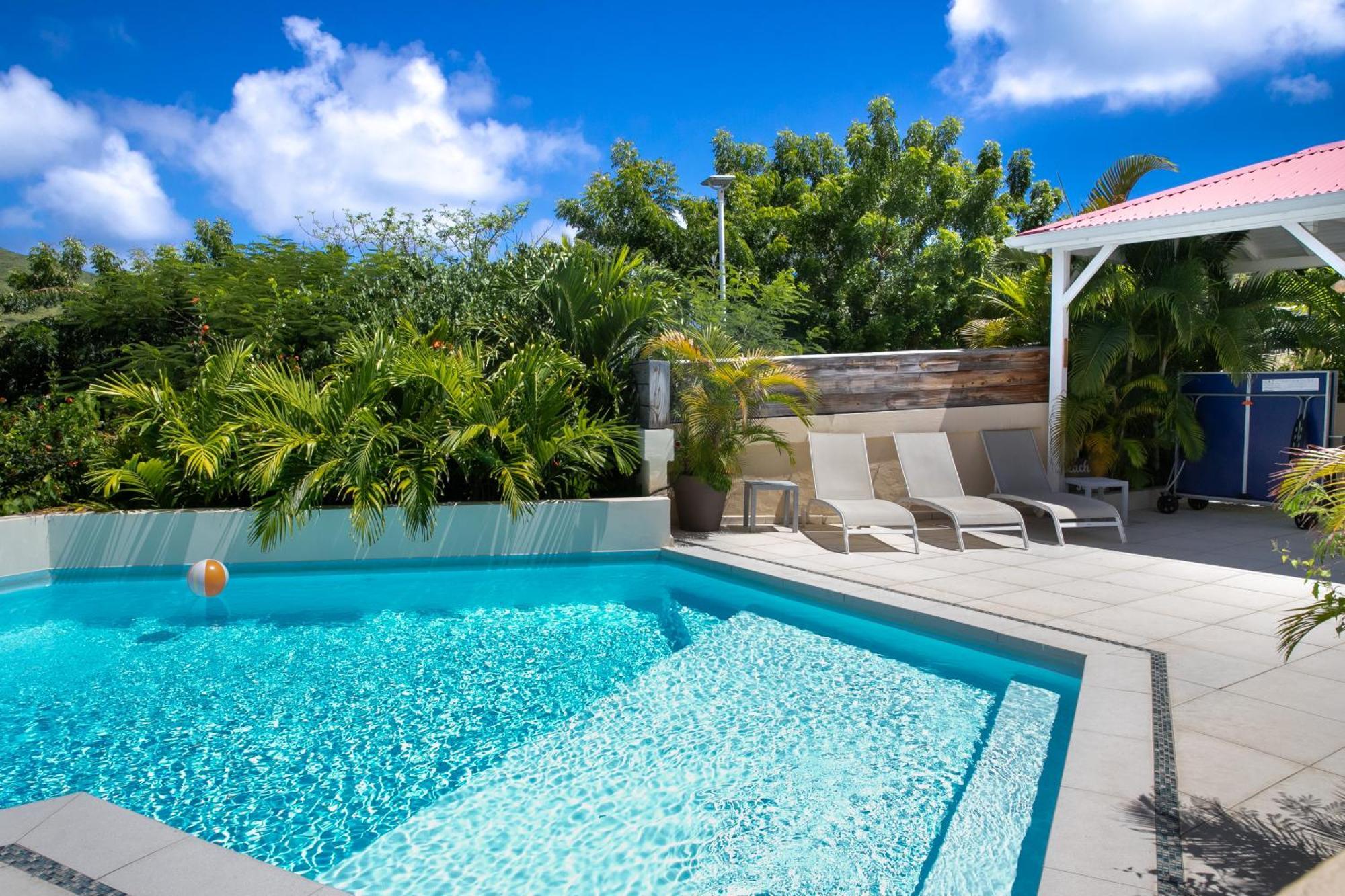 Beautiful Suite S12 With Pool And Sea View Cul de Sac ภายนอก รูปภาพ